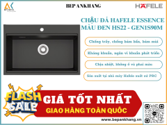 Chậu đá Hafele Essence màu đen HS22 - GEN1S90M  577.25.330